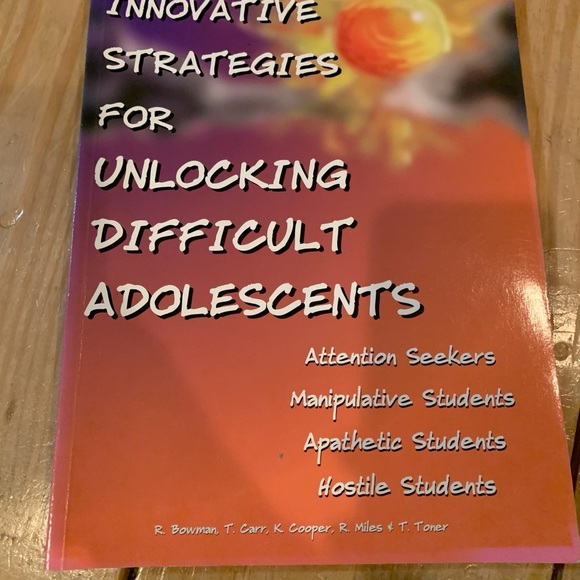Other - Innovative Strategies for Unlocking Adolescents!